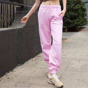 pink brandy rosa sweatpants